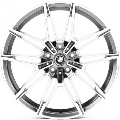 Автодиск R20 5X112 ET40 9,5J h66,5 Replica B2085 Matt Gunmetal Machined Face