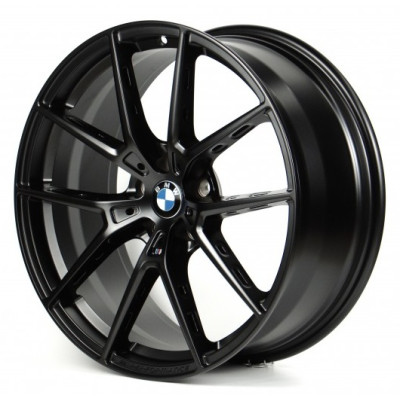 R19 5X112 ET44 9,0J h66,5 Replica B22842 SATIN BLACK FORGED