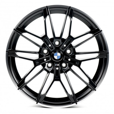 Автодиск R18 5X120 ET30 8,0J h72,5 Replica B294 Satin Black Lip Polish