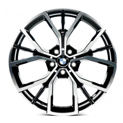 Автодиск R19 5X112 ET30 8,0J h66,6 Replica B3010 Black Machined Face