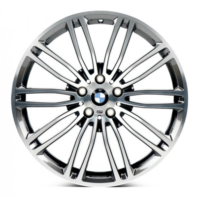 Автодиск R19 5X112 ET44 9,0J h66,5 Replica B3155 Gray Machined Face