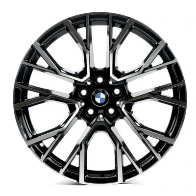 Автодиск R20 5X112 ET40 10,5J h66,5 Replica B506 Gloss Black Machined Face (Flow Forming)