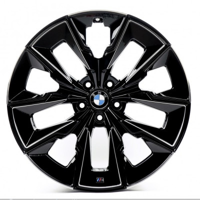 Автодиск R18 5X112 ET30 8,0J h66,6 Replica B538 Black Milling Line