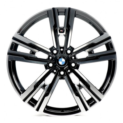 Автодиск R20 5X120 ET41 9,5J h72,6 Replica B543 Black Machined Face