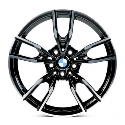 Автодиск R18 5X112 ET30 8,0J h66,6 Replica B5478 Black Machined Face