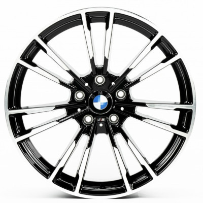 Автодиск R19 5X120 ET35 8,5J h72,6 Replica B803 Black Machined Face