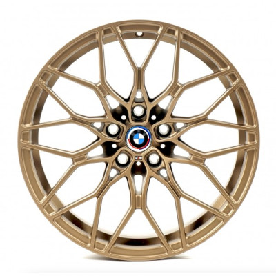 Автодиск R18 5X112 ET25 8,0J h66,5 Replica B8043 MATTE BRONZE FORGED