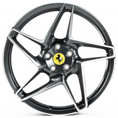 Автодиск R20 5X114,3 ET44,7 9,0J h67,1 Replica FER7274 DARK GUNMETAL MACHINED FACE FORGED