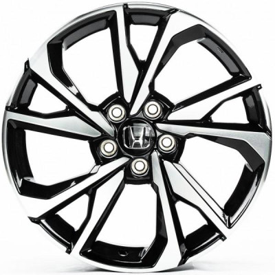 Автодиск R18 5X114,3 ET50 8,0J h64,1 Replica H18442 Gloss Black Machined Face