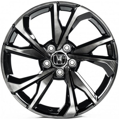 Автодиск R18 5X114,3 ET50 8,0J h64,1 Replica H3244 Dark Black Machined Face