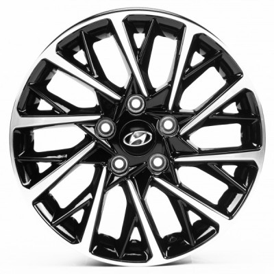 Автодиск R16 5X114,3 ET45 6,5J h67,1 Replica HND0241 Black Machined Face