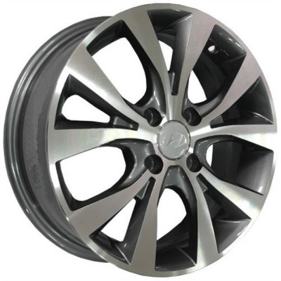 Автодиск R16 4X100 ET52 6,0J h54,1 Replica HND1190 Gunmetal MF