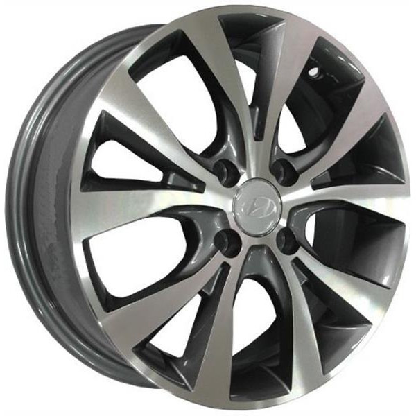 Автодиск R16 4X100 ET52 6,0J h54,1 Replica HND1190 Gunmetal MF