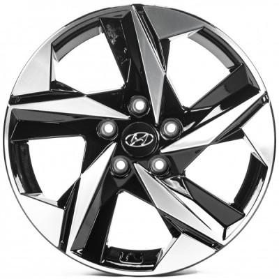 Автодиск R17 5X114,3 ET49 7,0J h67,1 Replica HND3331 Black Machined Face