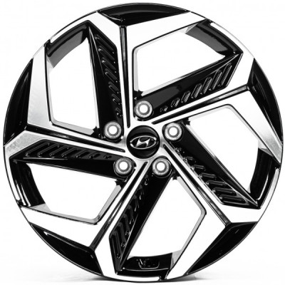 Автодиск R19 5X114,3 ET51 7,5J h67,1 Replica HND3345 Black Machined Face