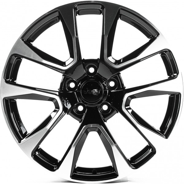 Автодиск R20 5X127 ET56,4 8,0J h71,5 Replica JE20377 Gloss Black Machined Face