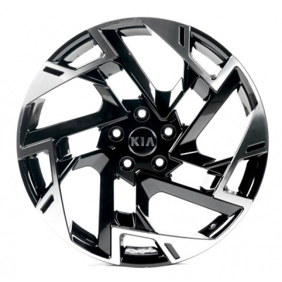 Автодиск R19 5X114,3 ET51 7,5J h67,1 Replica KI1927 Gloss Black Machined Face