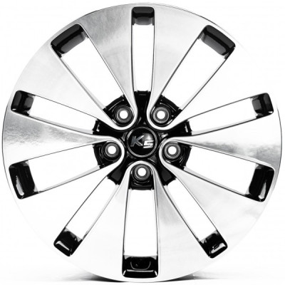 Автодиск R18 5X114,3 ET46 7,5J h67,1 Replica KI382 Black Machined Face