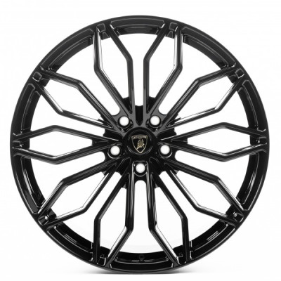 Автодиск R23 5X130 ET22 11,5J h71,5 Replica LAMB2120 GLOSS BLACK FORGED