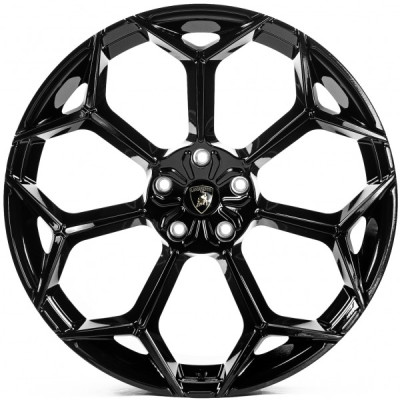 Автодиск R23 5X130 ET28 11,5J h71,56 Replica LAMB7267 GLOSS BLACK FORGED