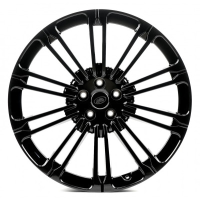 Автодиск R23 5X120 ET42,5 9,5J h72,6 Replica LR1125 Gloss Black