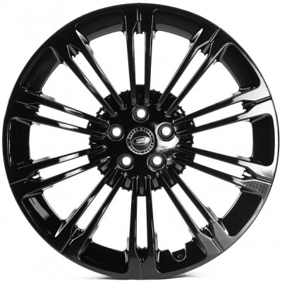 Автодиск R23 5X120 ET42,5 9,5J h72,6 Replica LR206 Gloss Black (Болт конус)