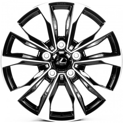 Автодиск R21 5X150 ET54 8,5J h110,1 Replica LX2101 Matt Black