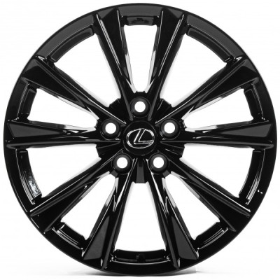 Автодиск R18 5X114,3 ET35 8,0J h60,1 Replica LX3202 Black
