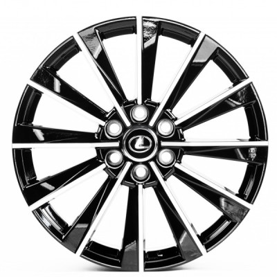 Автодиск R22 6X139,7 ET56 8,5J h95,1 Replica LX3218 Black Machined Face