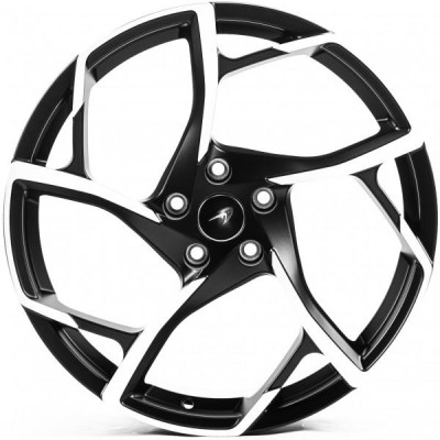 Автодиск R20 5X112 ET24,75 11,0J h57,1 Replica MCL001/1 Satin Black Machined Face