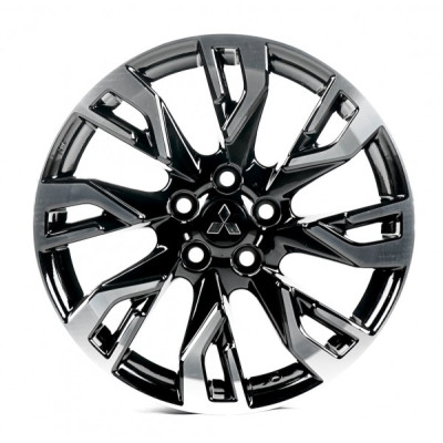 Автодиск R18 5X114,3 ET38 7,0J h67,1 Replica MI671 Black Machined Face