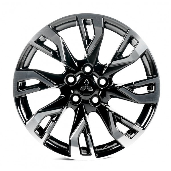 Автодиск R18 5X114,3 ET38 7,0J h67,1 Replica MI671 Black Machined Face