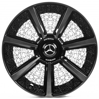 Автодиск R22 5X112 ET45 9,5J h66,45 Replica MR0004 Gloss Black Machined Face