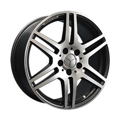Автодиск R22 5X112 ET50 10,5J h66,45 Replica MR001 GLOSS BLACK FORGED (BRABUS ZM)