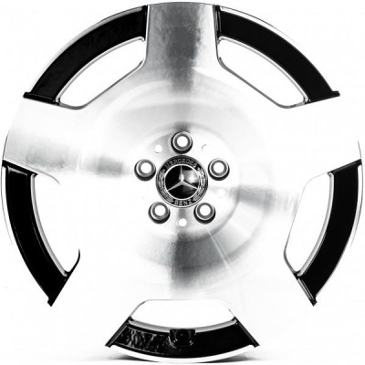 Автодиск R19 5X112 ET52 8,0J h66,45 Replica MR0011 Gloss Black Machined Face