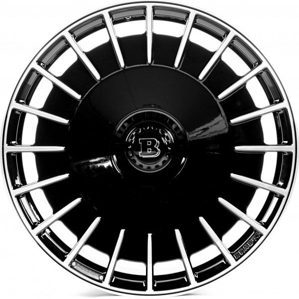 Автодиск R21 5X112 ET48 10,0J h66,45 Replica MR002B GLOSS BLACK MACHINED FACE FORGED (BRABUS ZM)