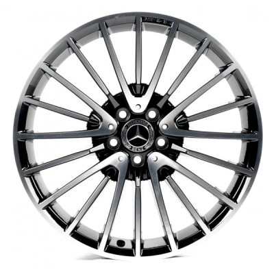 Автодиск R20 5X112 ET48 10,0J h66,6 Replica MR021-020 Machined Face Black