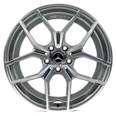 Автодиск R19 5X112 ET43 8,0J h66,6 Replica MR021-028 Machined Face Gunmetal