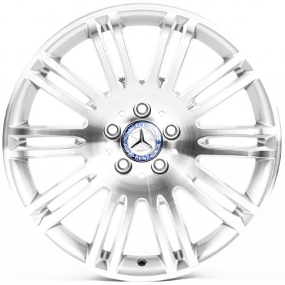 Автодиск R18 5X112 ET38 9,0J h66,6 Replica MR162 Silver Machined Face