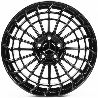 Автодиск R19 5X112 ET43 9,5J h66,5 Replica MR3140 Gloss Black