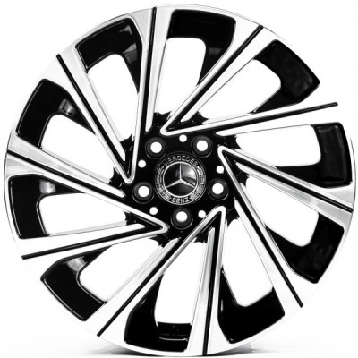 Автодиск R18 5X112 ET36 8,0J h66,5 Replica MR3141 Black Machined Face