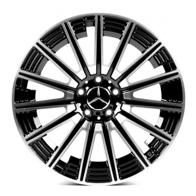 Автодиск R19 5X112 ET36 8,5J h66,56 Replica MR3176 Black Machined Face