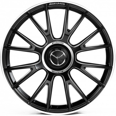 Автодиск R20 5X112 ET43 9,5J h66,5 Replica MR3294 Matte Black Machined Lip