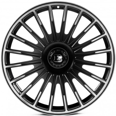 Автодиск R23 5X130 ET20 11,0J h84,0 Replica MR4 Satin Black Dark Machined Face