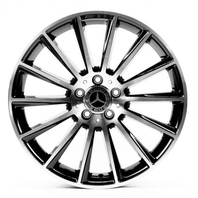 Автодиск R19 5X112 ET56 8,5J h66,6 Replica MR5001 Gloss Black Machined Face