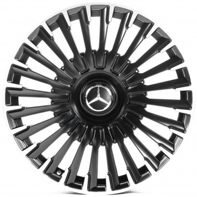 Автодиск R20 5X112 ET38,5 8,5J h66,45 Replica MR524 Satin Black Machined Face