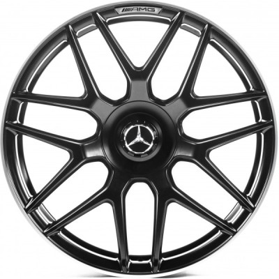 Автодиск R22 5X130 ET36 10,0J h84,1 Replica MR55 Matte Black Machined Lip