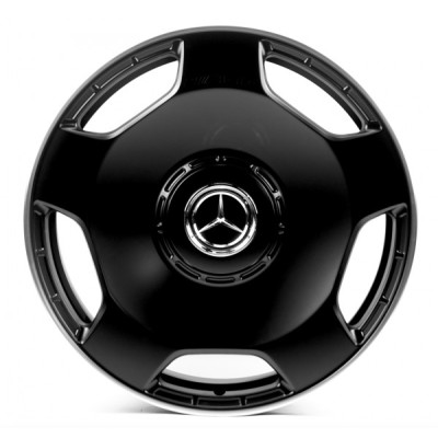 Автодиск R22 5X130 ET36 10,0J h84,1 Replica MR63 SATIN BLACK LIP POLISH