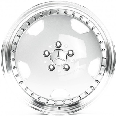 Автодиск R18 5X112 ET35 9,5J h66,6 Replica MR8652 Silver Lip Polish