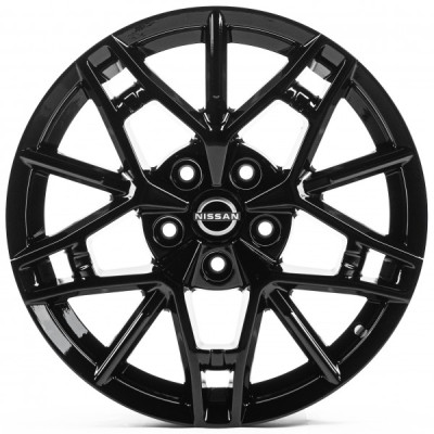Автодиск R17 5X114,3 ET45 7,5J h66,1 Replica NS17348 Gloss Black
